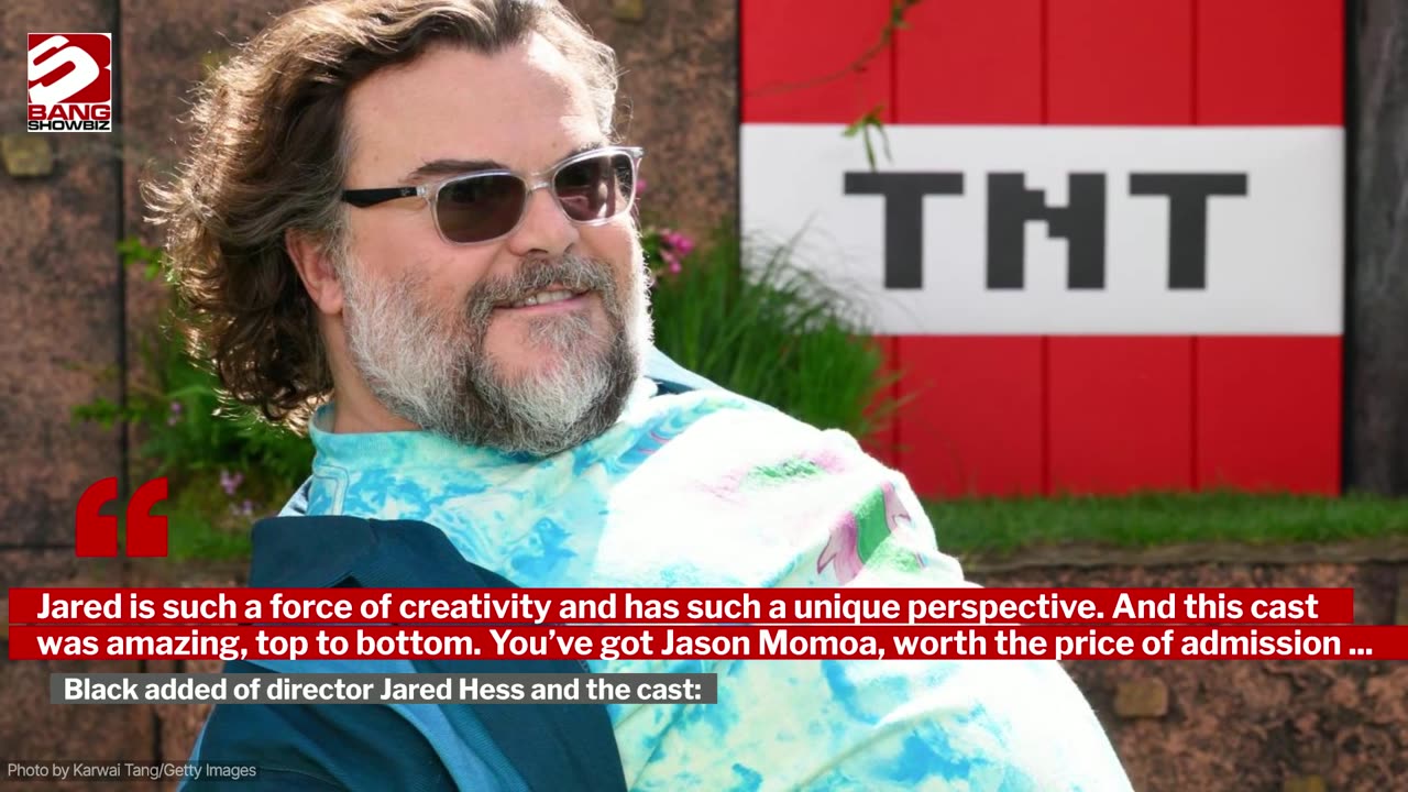 Jack Black thinks the world 'needs' A Minecraft Movie