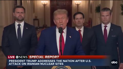🇺🇸🔥 Israel Iran War | President Trump Announces Successful Strikes on Iranian Nuclear Sites | RCF