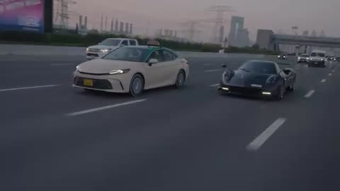 The Tate brothers seen driving with a $6M Bugatti and a $5M Pagani in Abu Dhabi 🔥🇦🇪