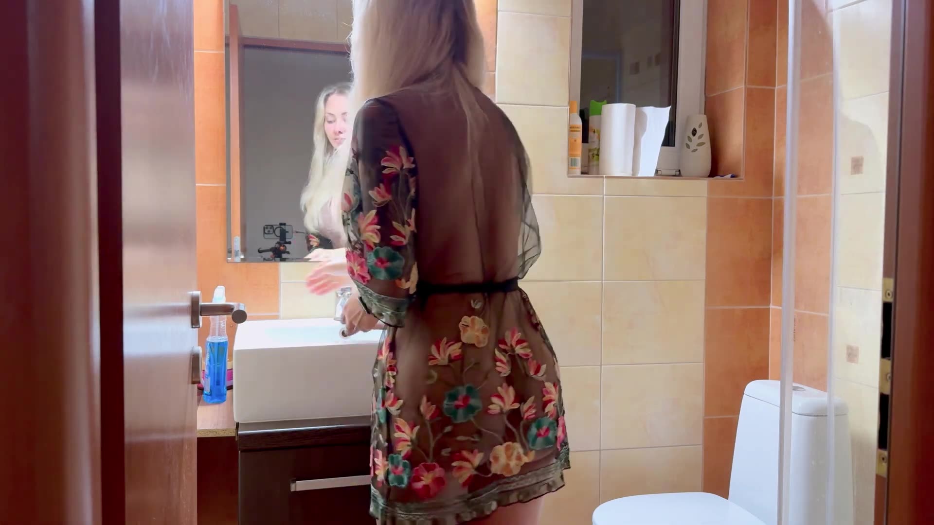 [4K TRY ON HAUL]Bathroom Cleaning Routine | Try on Haul | With Joanna😈