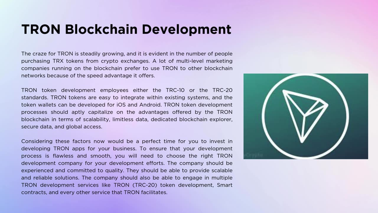 The Complete Guide to Tron (TRC-20) Token Development