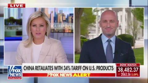 Stephen Miller Defends Tariffs, Says Trump Inherited 'A Depression'