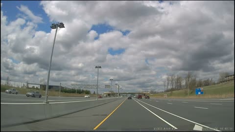 [4K] Crazy drivers! IN/OUT HOV Lane.