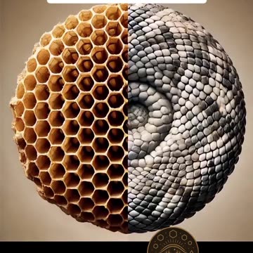 Hatszögü struktúrák a természetben