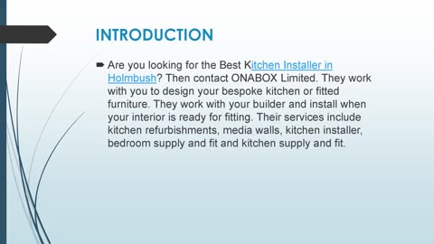 Best Kitchen Installer in Holmbush
