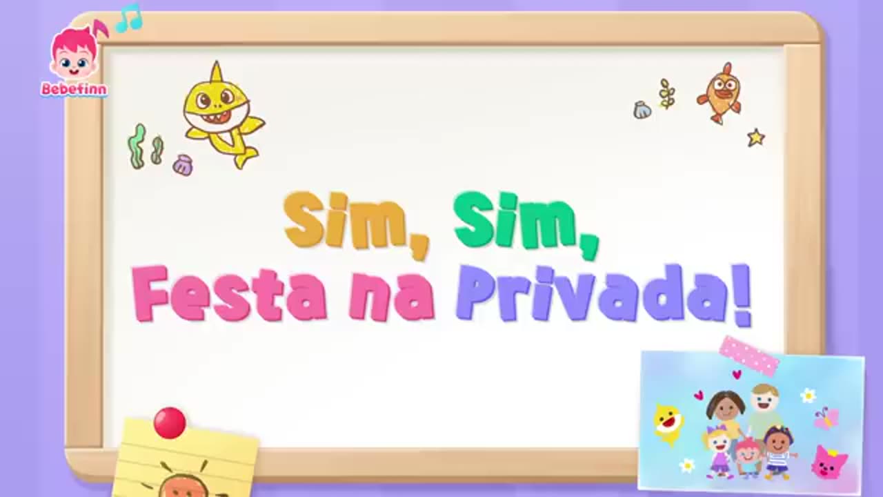 EP04 ｜ Sim, Sim, Festa na Privada! ｜ Cante Junto com Bebefinn em Português - Canções Infantis
