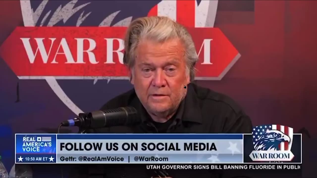 Steve Bannon asks the question Jim Jordan must answer... Why indeed... fast clip
