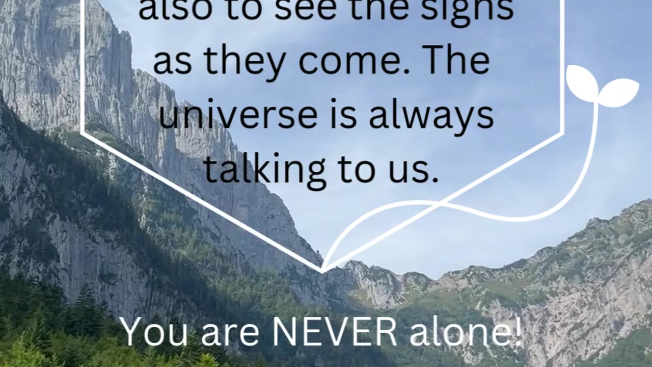 You are NEVER ALONE! Universal Signs & Synchronicities!