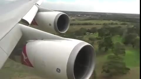 How flexible the airplanes wings actually are