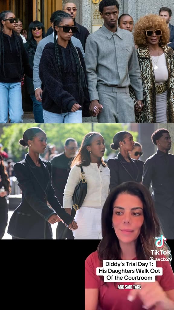 ‼️BREAKING‼️DIDDY’S TRAIL DAY 1 DAUGHTERS WALK OUT OF THE COURTROOM