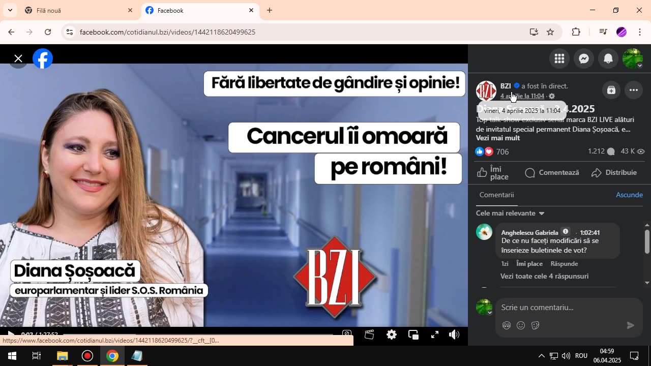 DIS--- - 04 aprilie 2025 - Vizualizarea paginii