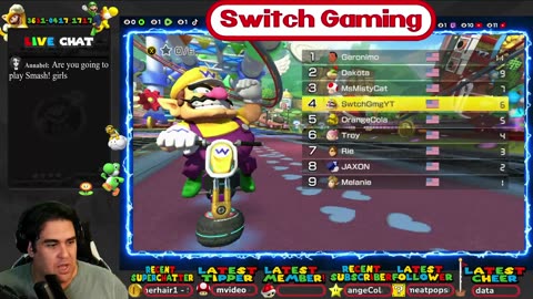 Birthday Celebration Day 4!!! Racing with Viewers! 🏎 Chaos & Fun in Mario Kart 8 Deluxe! *Live*