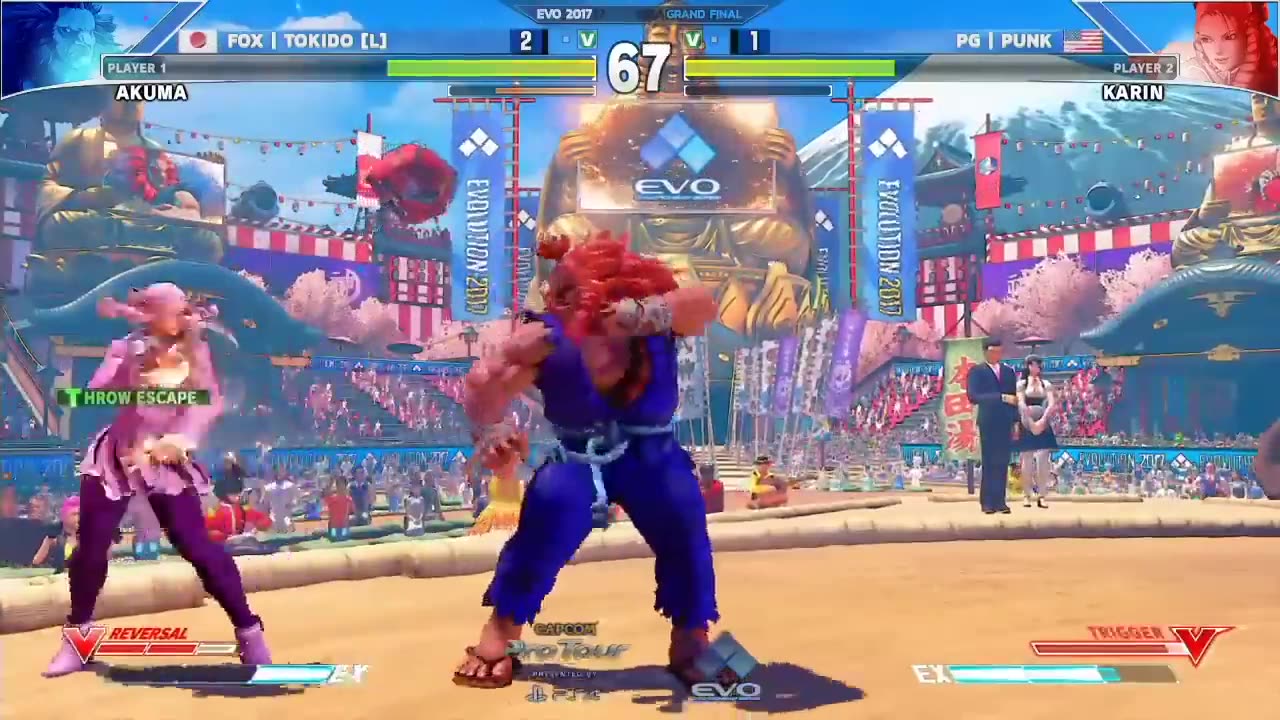 SFV Echo Fox Tokido vs PG Punk - EVO 2017 Grand Final - CPT2017