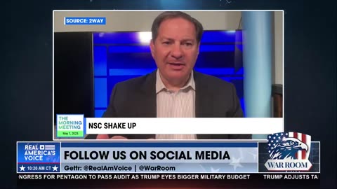 JUST IN: MIKE WALTZ REMOVED AS OF THIS MORNING