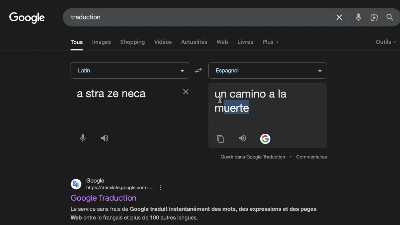 Astrazeneca => Traduction de Google Translate de "A Stra Ze Neca" 🤭: