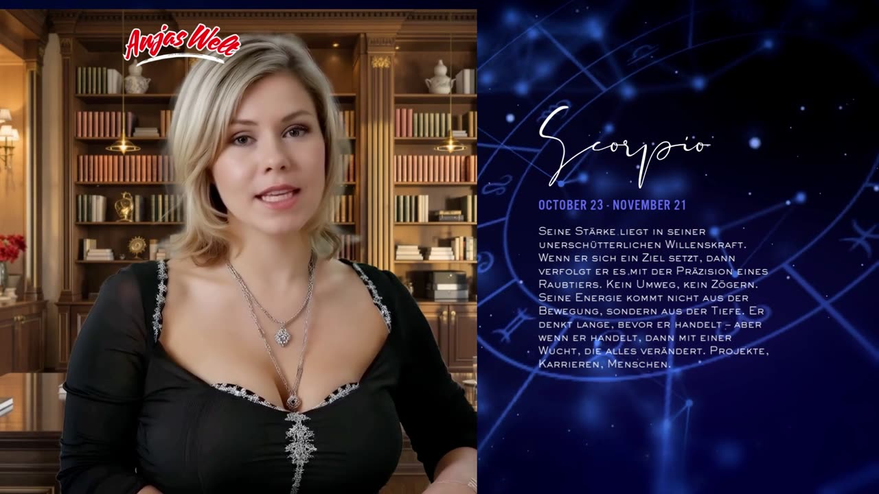 Der Skorpionmann trägt ein Geheimnis in sich.