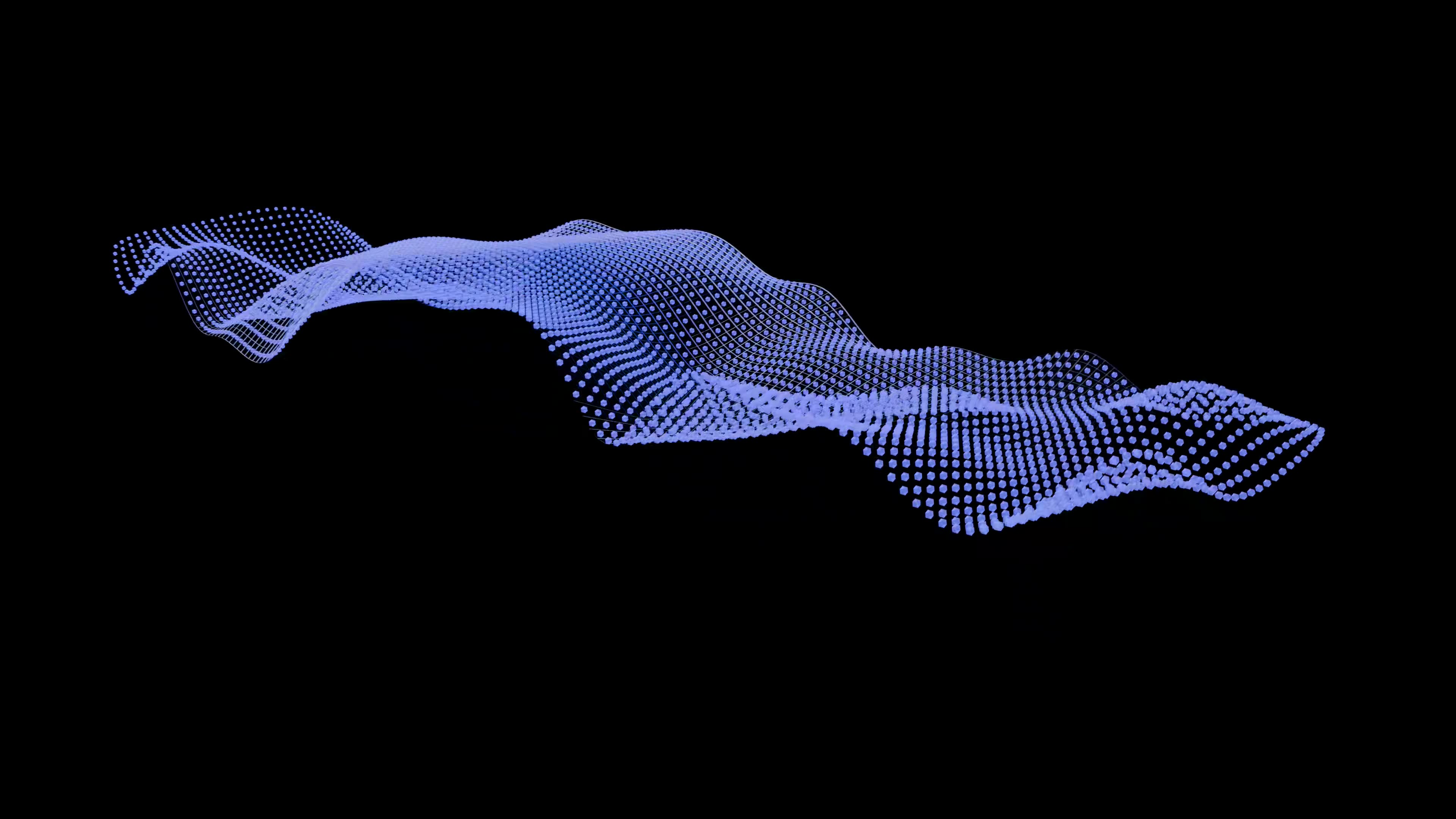 Noisy Plane (Blender Geometry Nodes Animation)