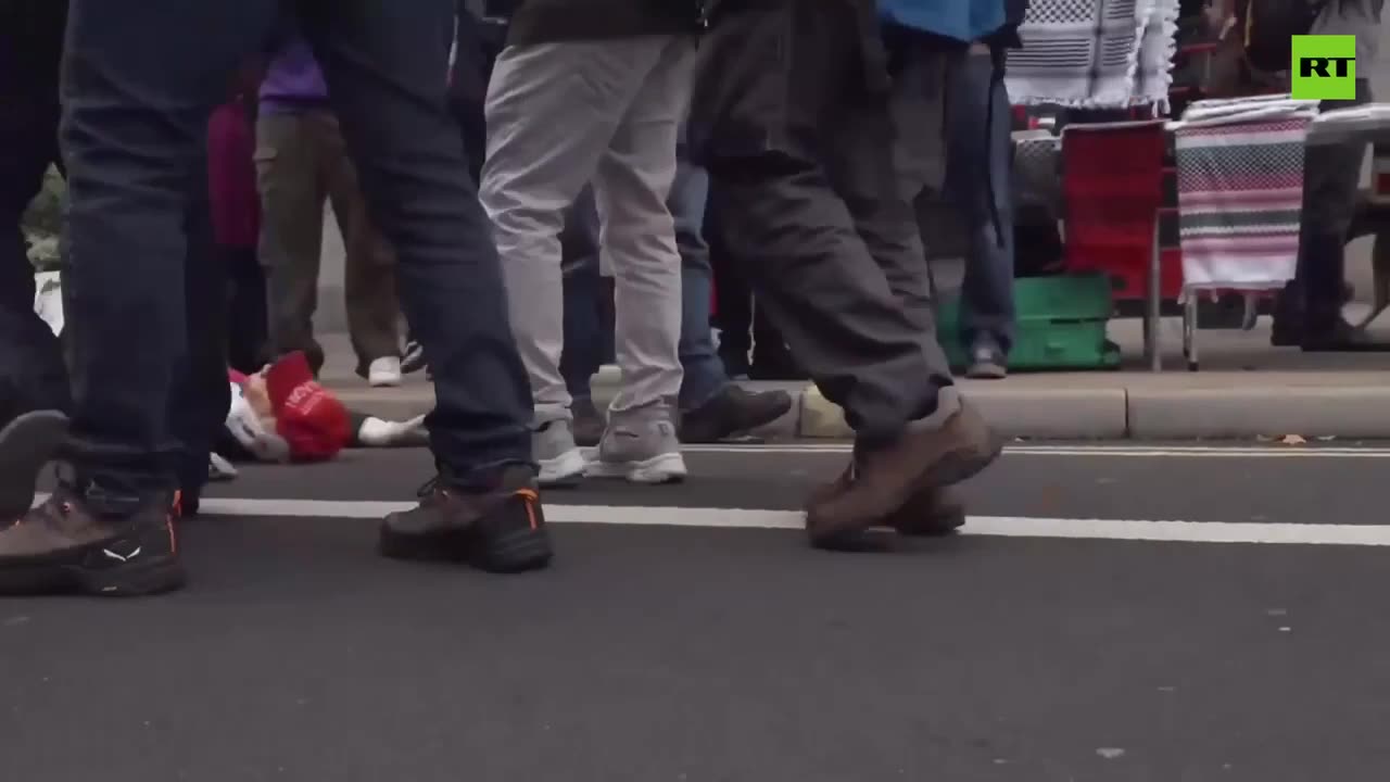 Some protesters invoked Gaddafi