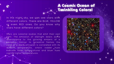 A 30-Sec Astronomy Info: Why Do Stars Exhibit Varying Colors?