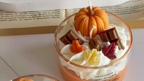 asmr autumn candle