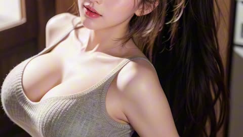 [4K AI girl]#The sweater lady#스웨터 아가씨#セーターの女性#lookbooks#ai#