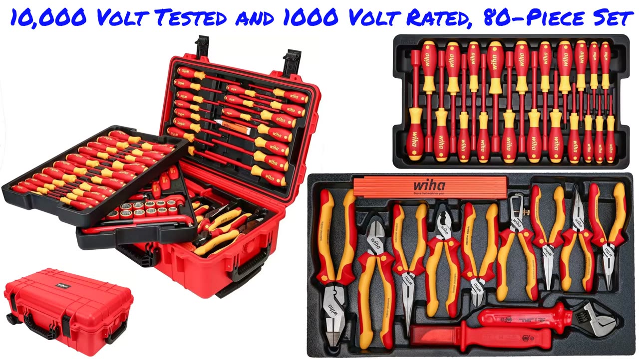 Wiha 32800 Insulated Tool Set