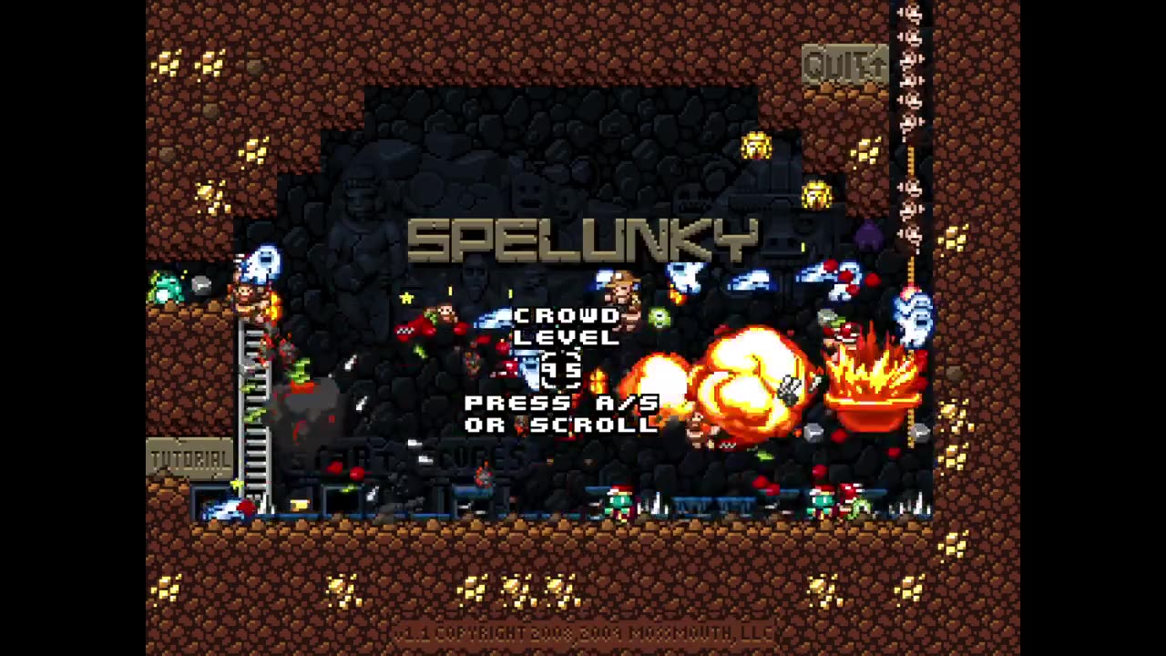 Just One Stage - Crowded Spelunky Pt.17
