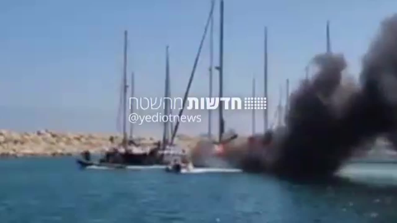 A yacht intended to transport Israelis from the Larnaca marina to the shores of Israel
