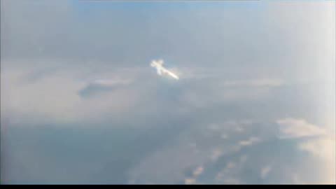 1944 RU-344 X-4 missile test 🚀 Early air-to-air weapon trial ✈️ #Colourized