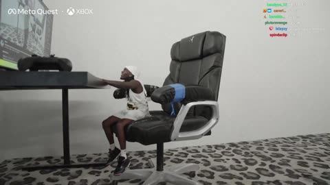 Kai Cenat showed off his supersized streaming setup