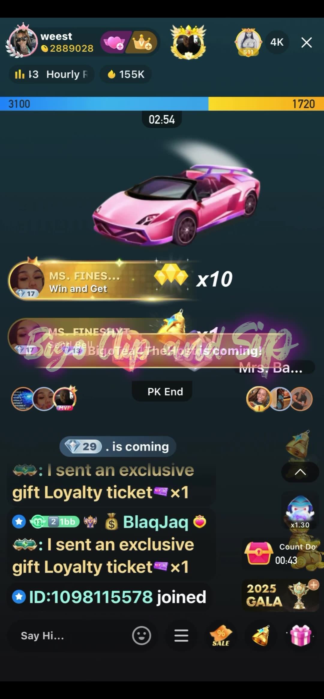 21 lines Storm who tries to give her advice since shes married 11/23/25 #bigoclipandsip