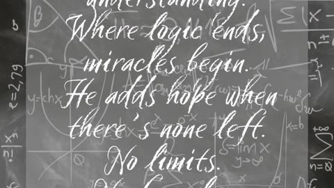 God's Math