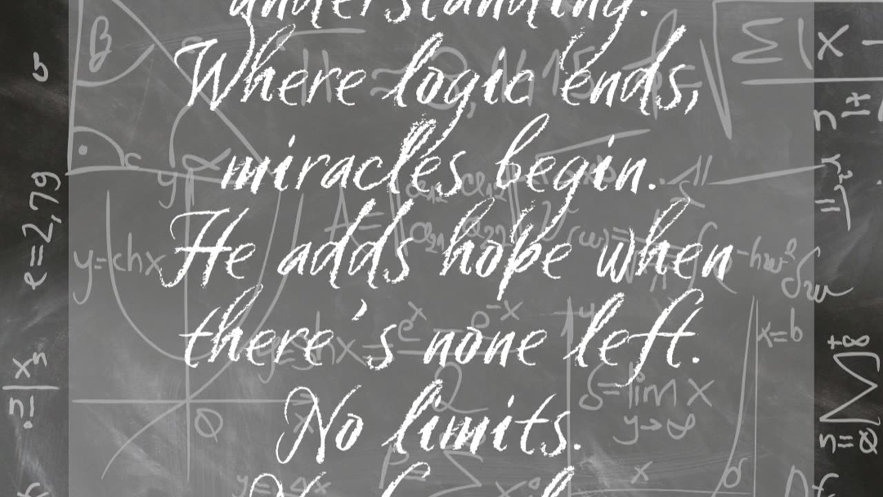 God's Math