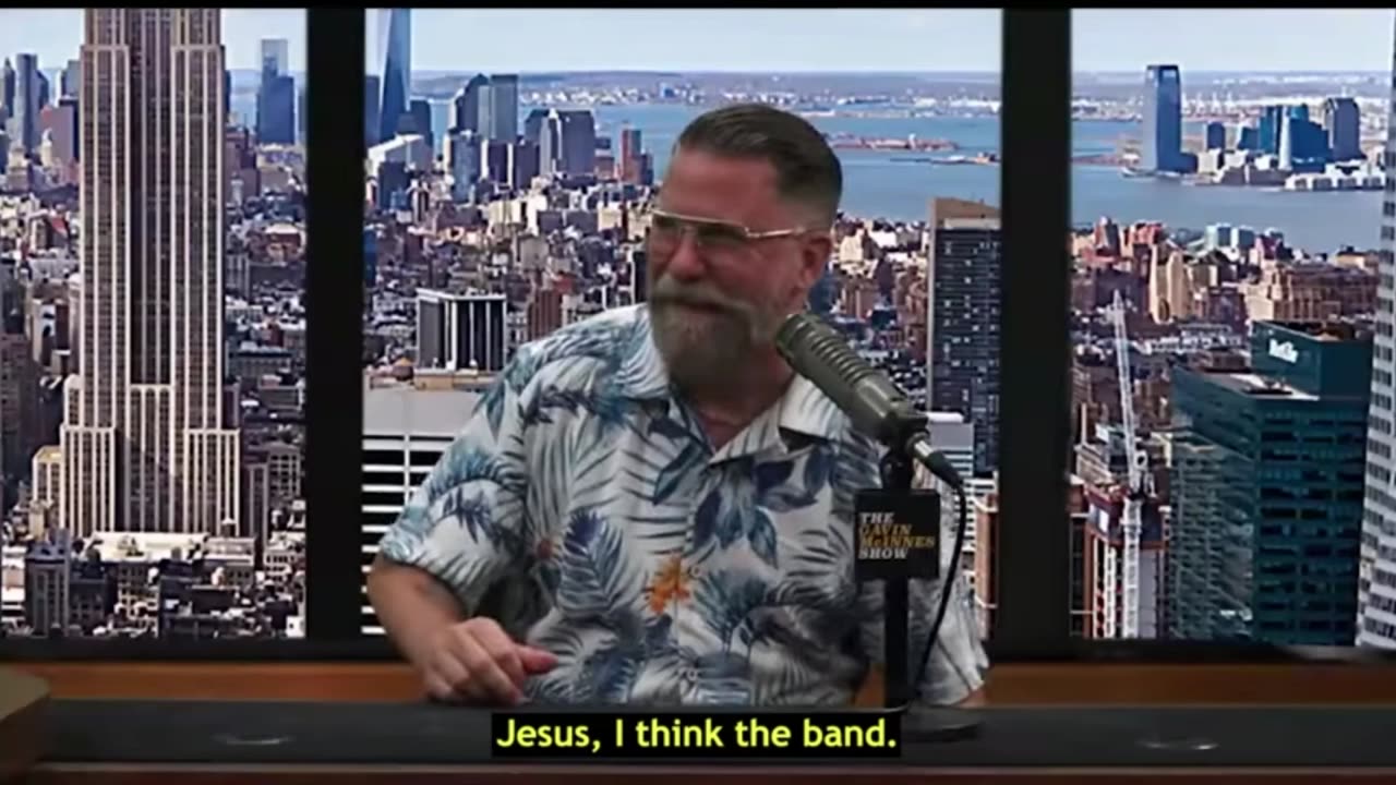 Gavin McInnes with a decent death metalimpersonation during Jazz Jennings segment▮Anthony Cumia Show