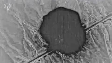 Iranian Mobile Missile Launcher Obliterated in Airstrike
