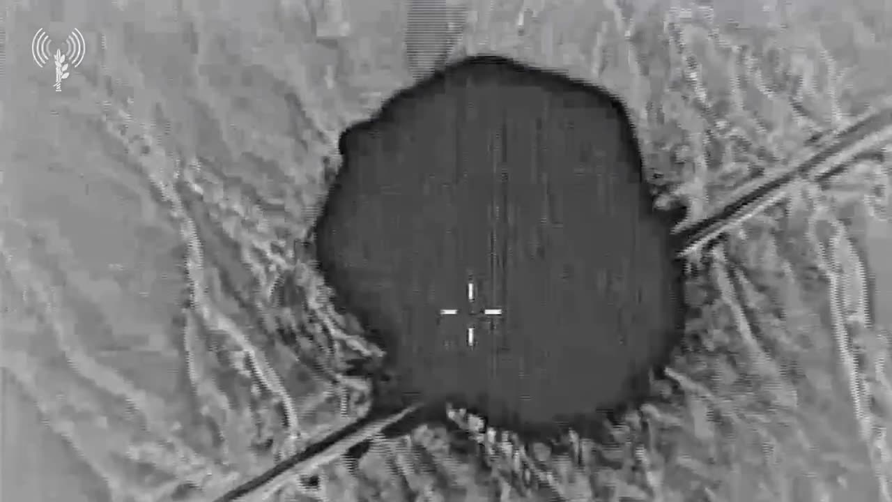Iranian Mobile Missile Launcher Obliterated in Airstrike