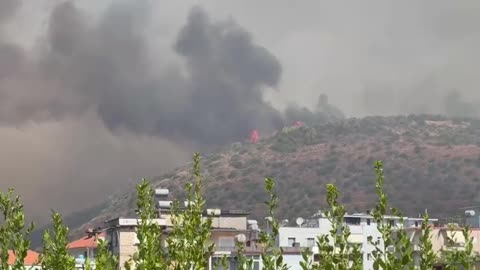 Vatër e re zjarri në Delvinë, flakët përhapen pranë zonave të banuara në lagjen Kasapaj