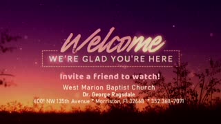 Wednesdays In The Word, October 22, 2025 @ 7:20 PM with Pastor George Ragsdale