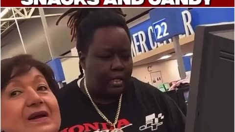 Negress shocked after finding out ebt no longer covers snacks and candy