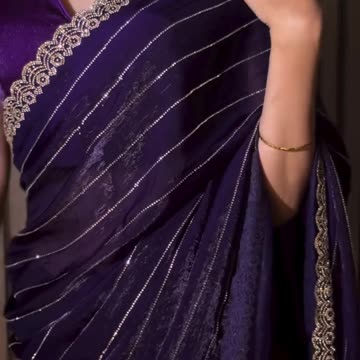 Chiffon Banarasi Saree ✨