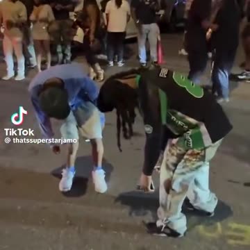 I swore they were bout to start dancing.