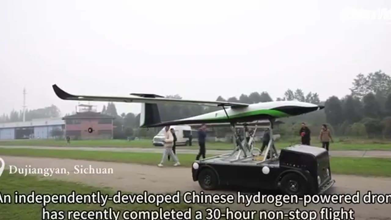 Sky Marathon: China’s Hydrogen Drone Breaks the Limits