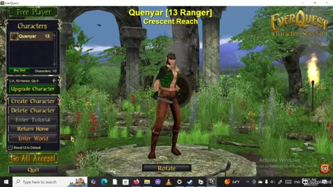 Level 14! DING! Everquest Classic
