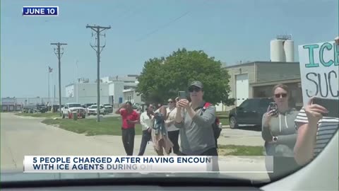5 People Charged After Having Encounters With ICE Agents During Omaha, NE Raid
