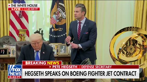 Pete Hegseth: "Now we have the F-47..."