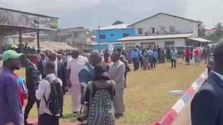Liberia's Grand Military Parade: Liberian Soldiers Showcase Power in Stunning Display 🇱🇷 #africa