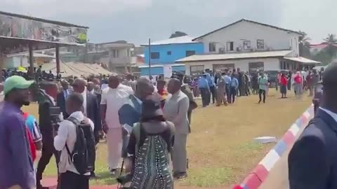 Liberia's Grand Military Parade: Liberian Soldiers Showcase Power in Stunning Display 🇱🇷 #africa