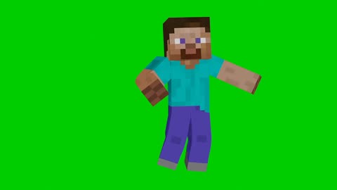Minecraft steve dance