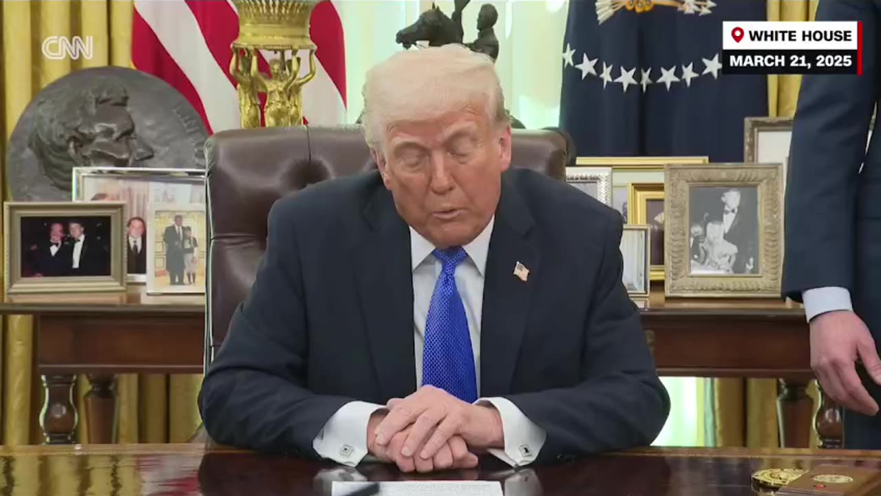 Trump Defense Pete Hegseth from the Oval
