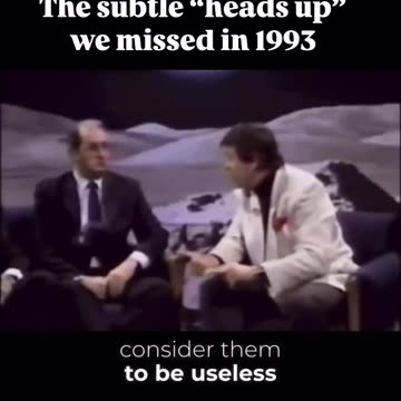 Anthony Hilder tried to warn us in 1993